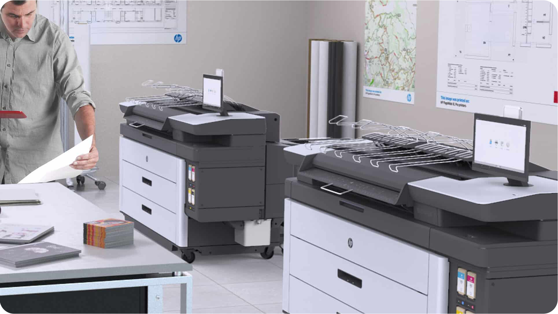 HP PageWide XL 4250 LIFESTYLE BANNER