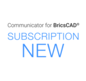 Communicator for BricsCAD New Subscription