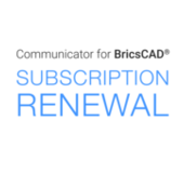 Communicator for BricsCAD Subscription Renewal