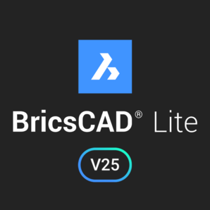 BricsCAD Lite V25 - Single User Perpetual (LIT-SU-PER-NEW-V25-1Y)