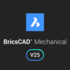 BricsCAD Mechanical V25 - Network License Perpetual from Mechanical V24 w/ Annual Maintenance New (MEC-NW-COM-UPG-V24-1Y)