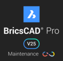 BricsCAD Pro V25 - Single User Perpetual w/ Annual Maintenance New (PRO-SU-COM-NEW-V25-1Y) - BricsCAD Pro V25 - Single User Perpetual w/ Annual Maintenance New (PRO-SU-COM-NEW-V25-1Y)