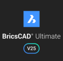 BricsCAD Ultimate V25 - Single User Perpetual from Current Ultimate w/ Annual Maintenance New (ULT-SU-COM-UPG-V25-1Y) - BricsCAD Ultimate V25 - Single User Perpetual from Current Ultimate w/ Annual Maintenance New (ULT-SU-COM-UPG-V25-1Y)