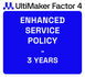 UltiMaker Factor 4 Enhanced Service Plan (3 Year) (ESP3)