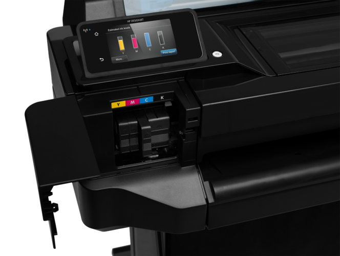 Как снять резак на hp designjet t520