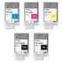 Canon TM-200/TM-205/TM-300 & TM-305 PFI-120 130ml Ink Cartridge Bundle (MBK/BK/C/M/Y)