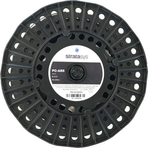 Stratasys 333-60701 PC-ABS Black 60ci Material Spool