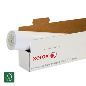 Xerox Performance Paper Untaped (FSC) 75g/m² 003r97806 33.1" 841mm x 175m (3" core)